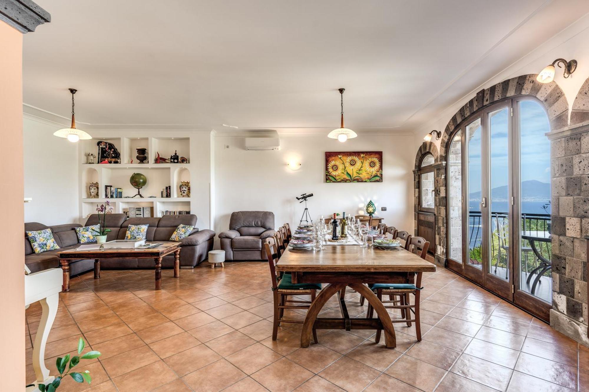 Villa Caruso Private Heated Pool & Sea View Сорренто Экстерьер фото